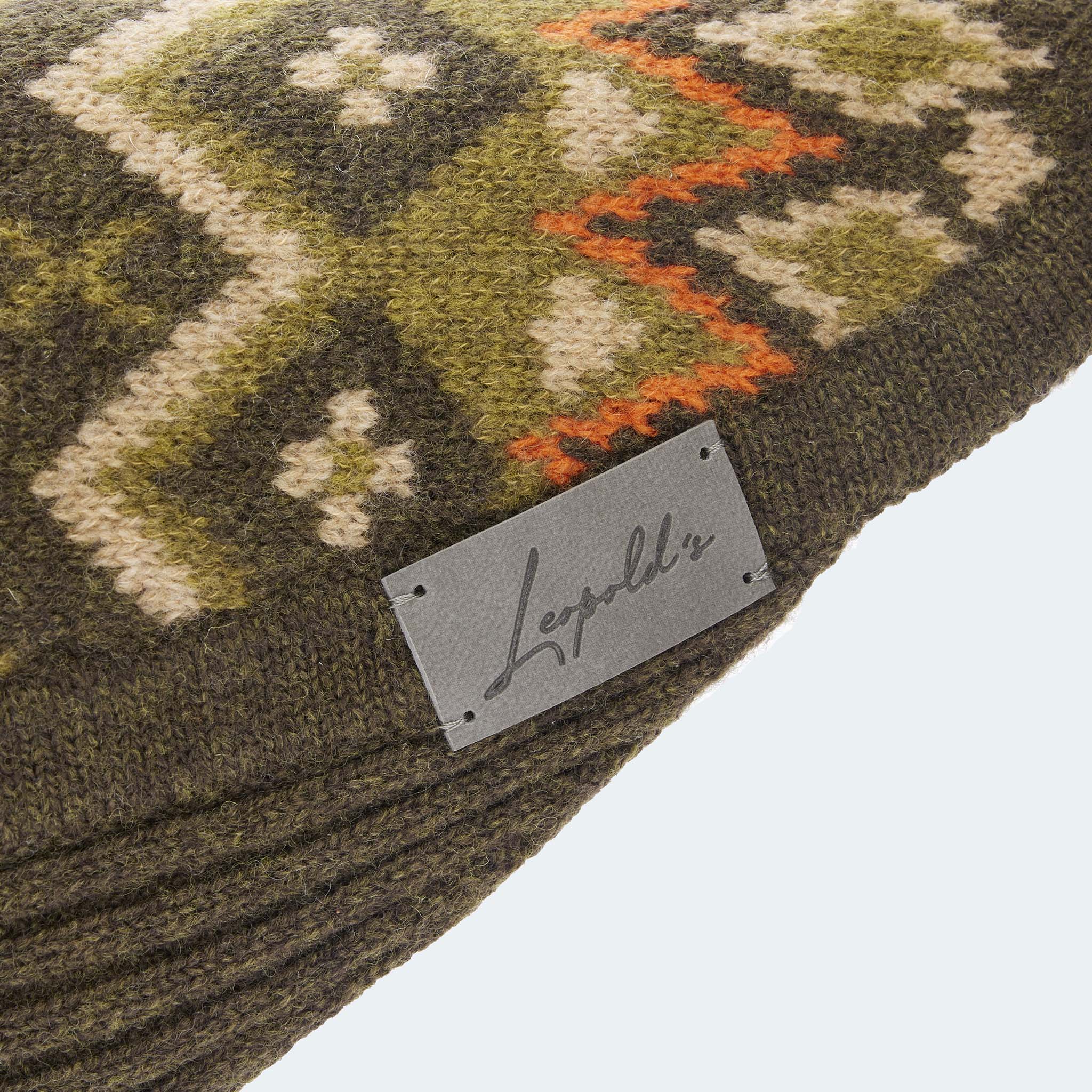 Leopolds-finest-strickpullover-jacquard-oliv-LF-HK-PUL-002-455_005_QS [oliv]